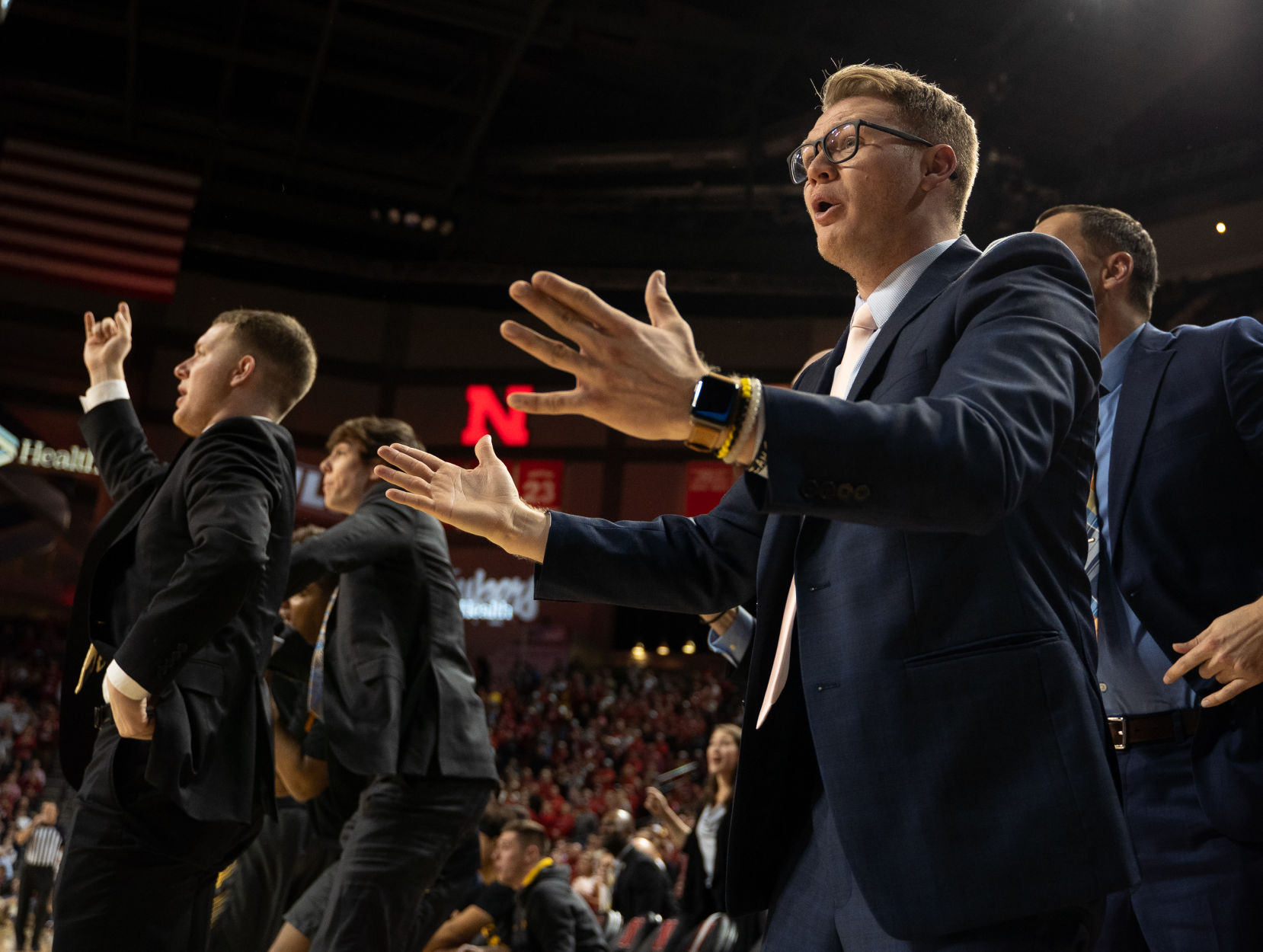 Nebraska Basketball vs. Iowa Photo No. 8
